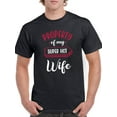 thumbnail image 1 of Property Of My Super Hot Wife T-Shirt Men -Smartprints Designs, Male 5X-Large, 1 of 3