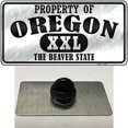 thumbnail image 1 of Property Of Oregon Novelty Metal Hat Pin 1.5" x 0.75" Hat Pin (PIN), 1 of 1