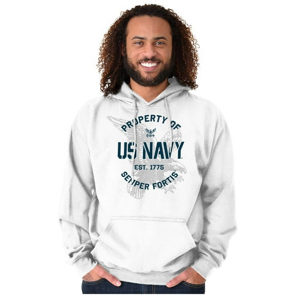 Property US Navy 1775 Semper Fortis Hoodie Sweatshirt Women Men Brisco Brands M