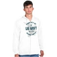 thumbnail image 1 of Property US Navy 1775 Semper Fortis Zip Up Hoodie Men's Women's Brisco Brands L, 1 of 6