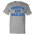 thumbnail image 1 of Property of Beeler T shirt Funny Tee Gift, 1 of 2