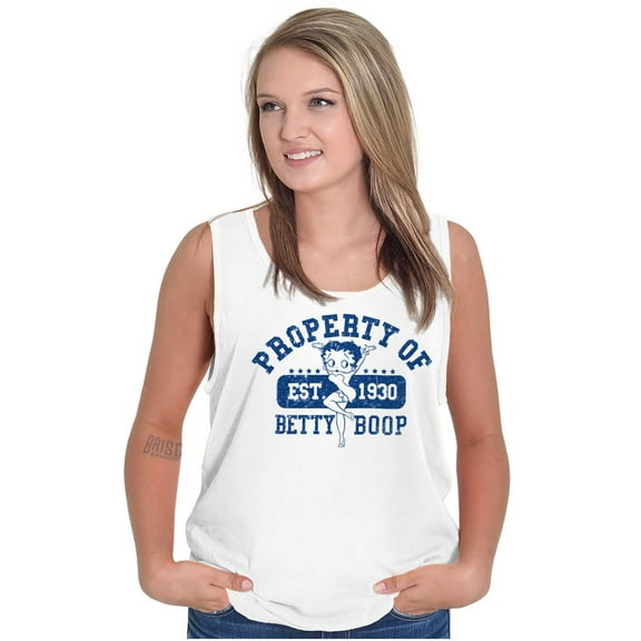 Property of Betty Boop 1930 Cartoon Women Plus Size Tank Top Brisco Brands 2X