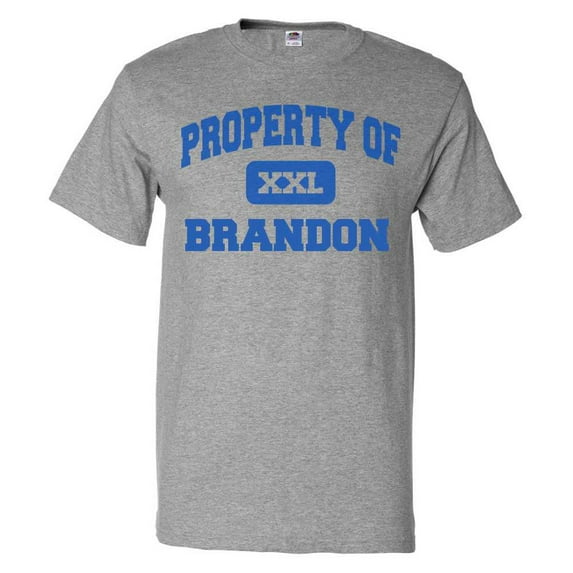 Property of Brandon T shirt Funny Tee Gift