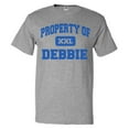 thumbnail image 1 of Property of Debbie T shirt Funny Tee Gift, 1 of 2