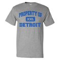 thumbnail image 1 of Property of Detroit T shirt Funny Tee Gift, 1 of 2