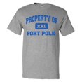 thumbnail image 1 of Property of Fort Polk T shirt Funny Tee Gift, 1 of 2