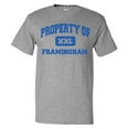 thumbnail image 1 of Property of Framingham T shirt Funny Tee Gift, 1 of 2