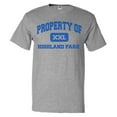 thumbnail image 1 of Property of Highland Park T shirt Funny Tee Gift, 1 of 1