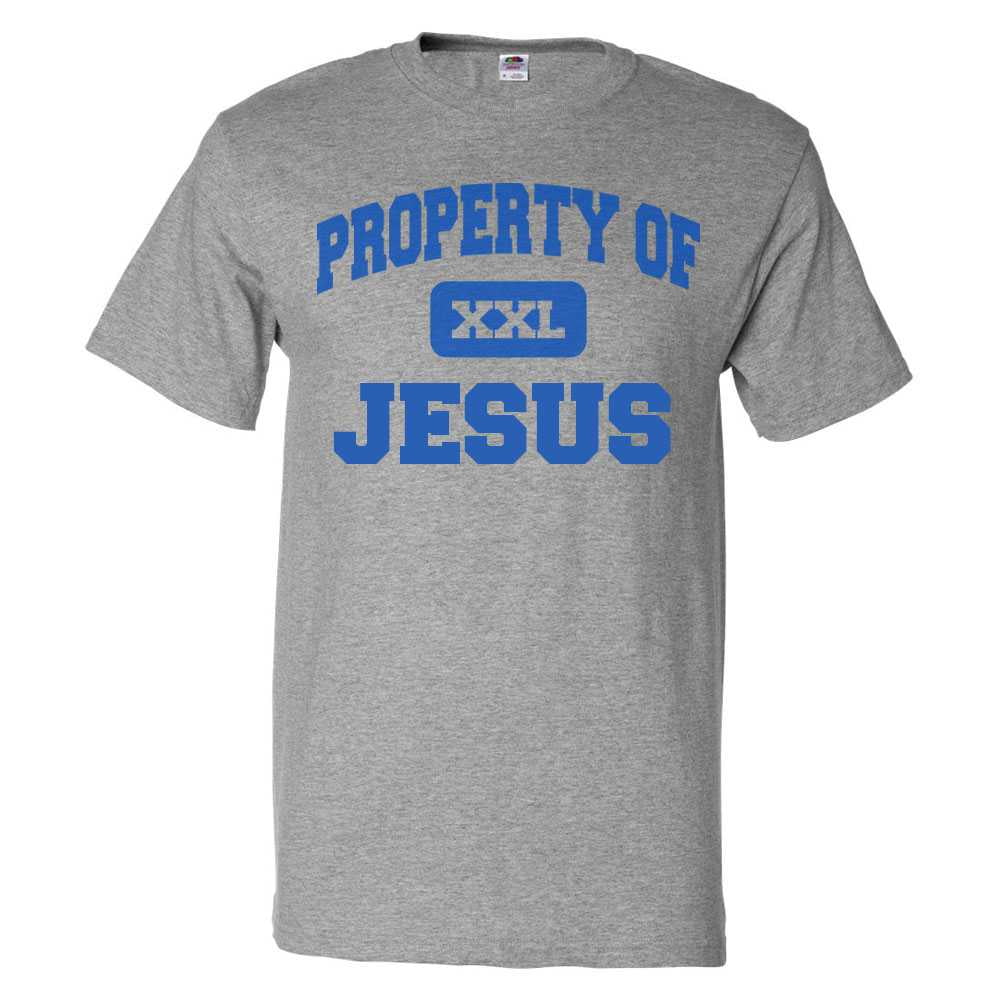 Propery of XXL Jesus T shirt Propery of XXL Jesus T shirt