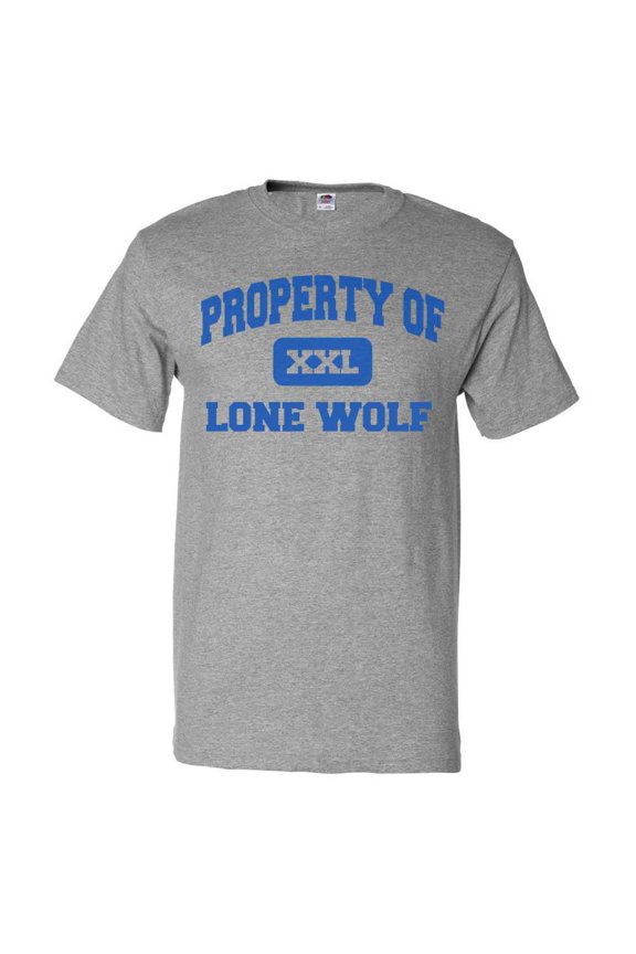 Property of Lone Wolf T shirt Funny Tee Gift