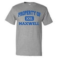 thumbnail image 1 of Property of Maxwell T shirt Funny Tee Gift, 1 of 2