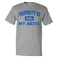 thumbnail image 1 of Property of My Akita T shirt Funny Tee Gift, 1 of 2