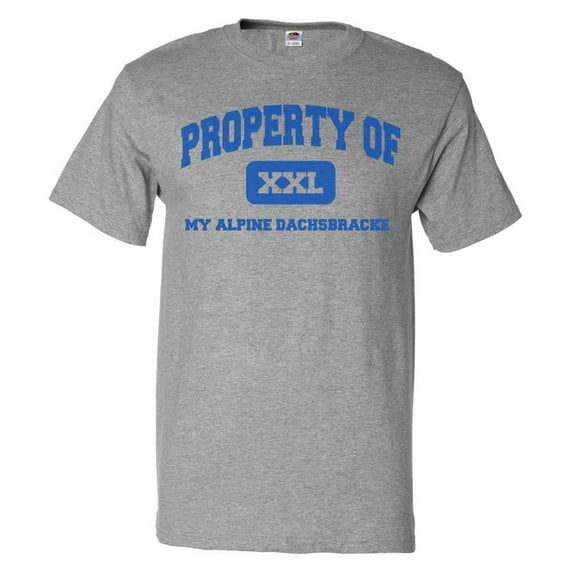 Property of My Alpine Dachsbracke T shirt Funny Tee Gift