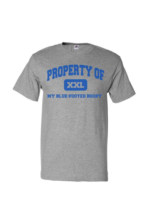 Property of My Blue-footed Booby T shirt Funny Tee Gift