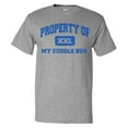thumbnail image 1 of Property of My Cuddle Bug T shirt Funny Tee Gift, 1 of 2
