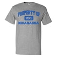 thumbnail image 1 of Property of Nicaragua T shirt Funny Tee Gift, 1 of 2