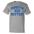 thumbnail image 1 of Property of Ritter T shirt Funny Tee Gift, 1 of 2