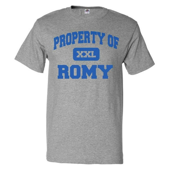 Property of Romy T shirt Funny Tee Gift