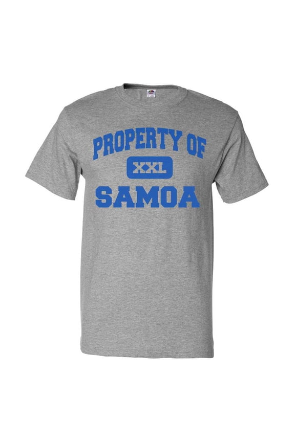 Property of Samoa T shirt Funny Tee Gift
