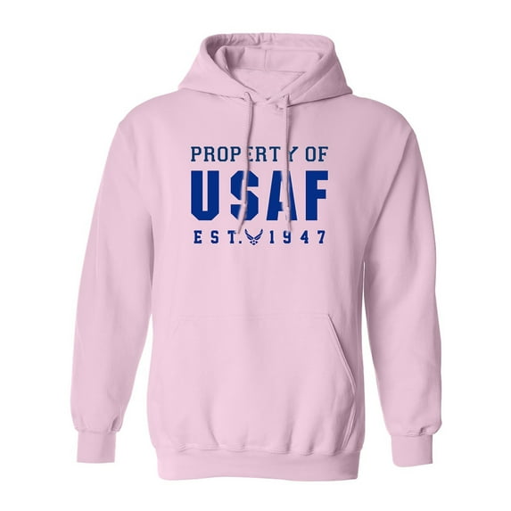 Property of USAF Adult Hooded Sweatshirt