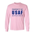 thumbnail image 1 of Property of USAF Adult Long Sleeve T-shirt, 1 of 3