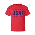 thumbnail image 1 of Property of USAF Adult Short Sleeve T-shirt, 1 of 4