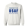 thumbnail image 1 of Property of USAF Crewneck Sweatshirt, 1 of 3
