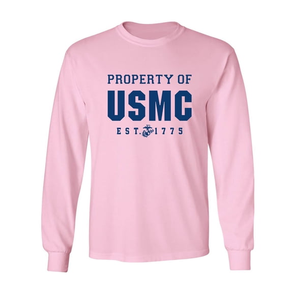 Property of USMC Adult Long Sleeve T-shirt