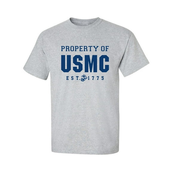 Property of USMC Adult Short Sleeve T-shirt