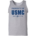 thumbnail image 1 of Property of USMC Adult Tank Top, 1 of 3