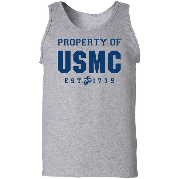 Property of USMC Adult Tank Top
