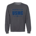 thumbnail image 1 of Property of USMC Crewneck Sweatshirt, 1 of 3