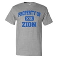 thumbnail image 1 of Property of Zion T shirt Funny Tee Gift, 1 of 1
