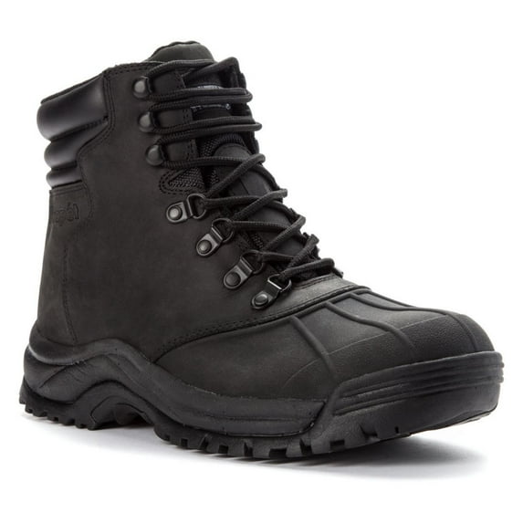Propet Blizzard Mid Lace Men's Cold Weather Boots - Black, Size 10H