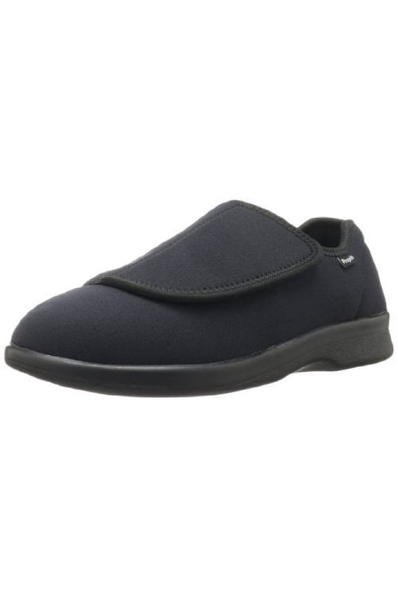 Cush N Foot M0202 Medicare Approved Men's Casual Shoe: 9 Medium (D) Black Velcro