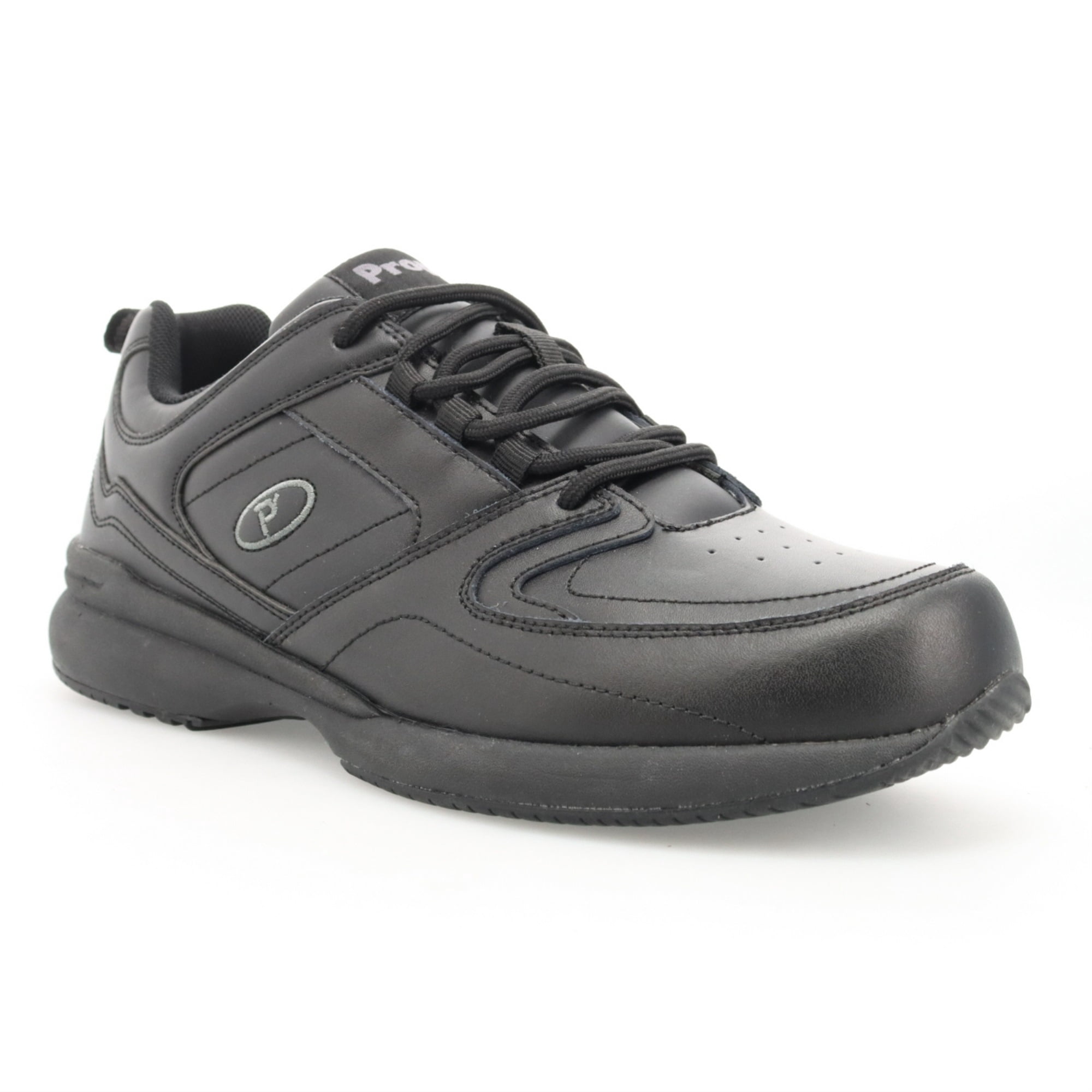 NWOT Propel Bass Leather Trail hiking Black shoes lace up SZ 8 M Propet Mens Ultra Leather Sneaker | Ames Walker main image 2