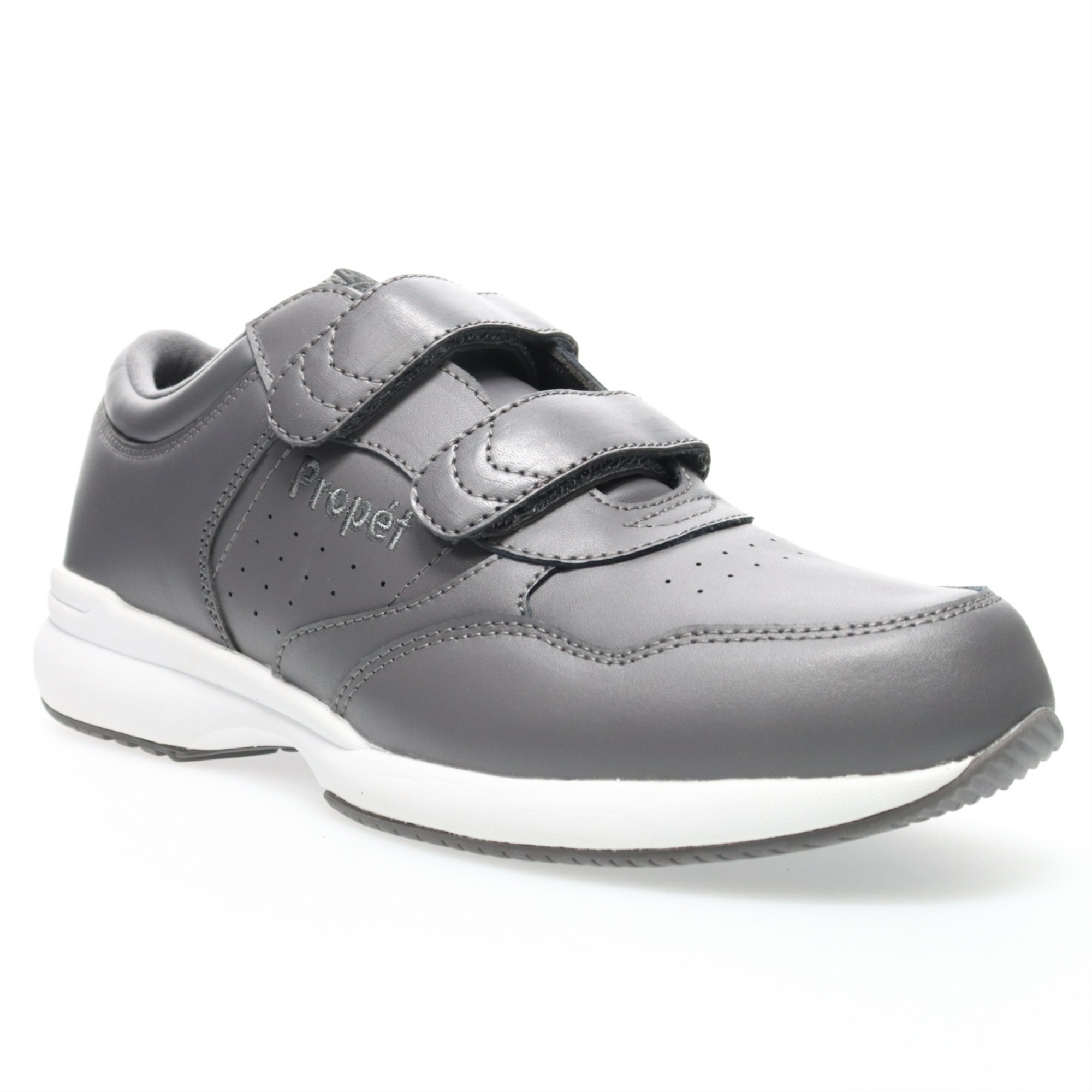 Propet Life Walker Strap Men's Sneakers - Dark Grey, Size 12 - image 1 of 5