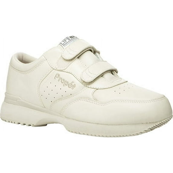 Propet Life Walker Strap Men's Sneakers - Sport White, Size 16