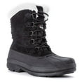 thumbnail image 1 of Propet Lumi Tall Lace Women's Cold Weather Boots - Black/White, Size 08, 1 of 6