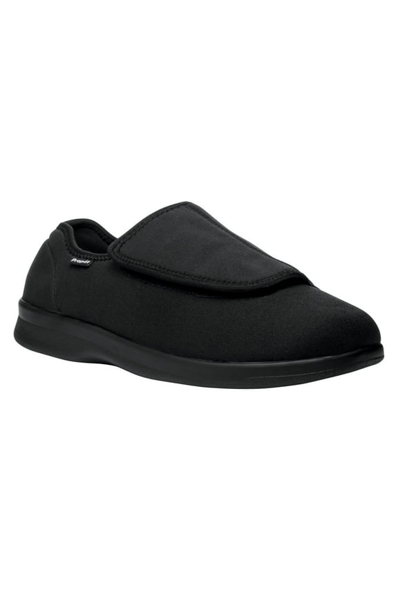 Cush N Foot Men's Slippers - Black, Size 07H