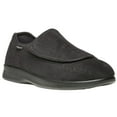 thumbnail image 1 of Propet Men's Cush'N Foot Slippers Black Neoprene Terrycloth Polyurethane 14 X-Wide, 1 of 6