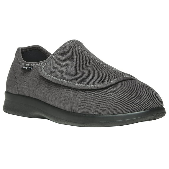 Propet Men's Cush N Foot Slip-On Shoe Slate Corduroy - M0202SLC