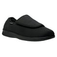 thumbnail image 1 of Propet Men's Cush N Foot Slipper Black - M0202B, 1 of 6