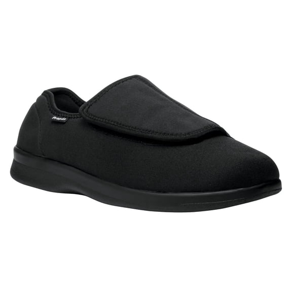 Propet Men's Cush'N Foot Casual Loafers Black Neoprene 8.5 XX