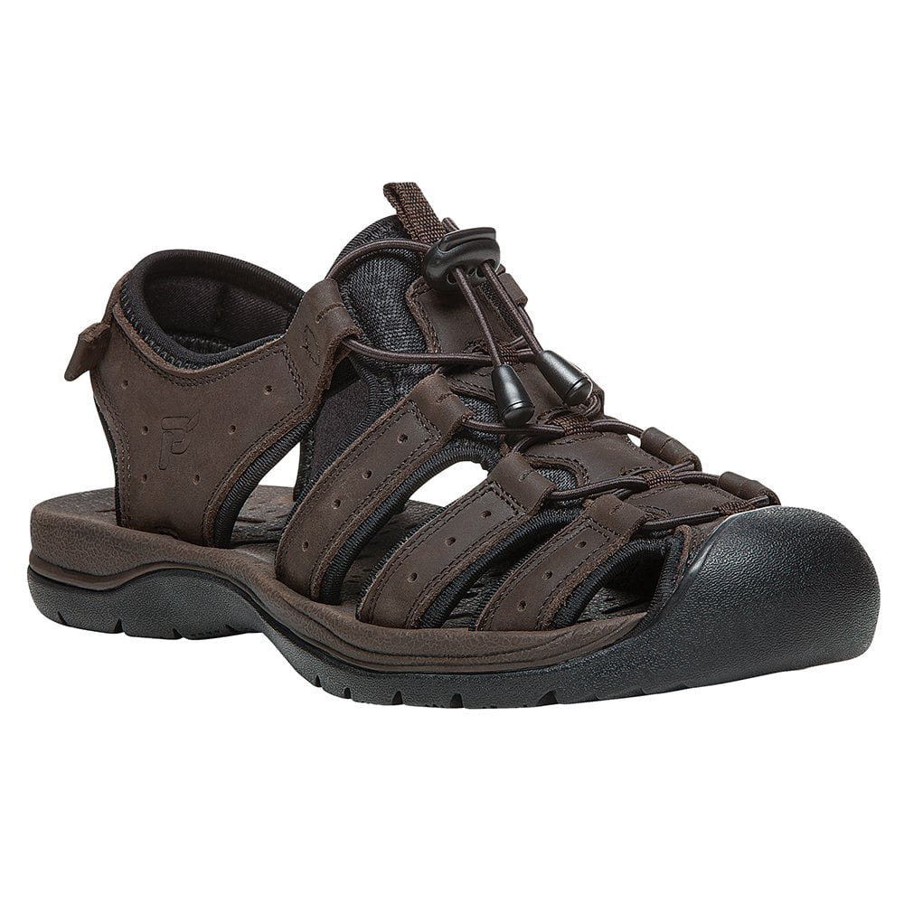 Propét Men\'s Kona Leather Fisherman Brown Sandal Shoes Sz 11.5-Outdoors Hiking Propet Men main image 4