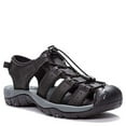 thumbnail image 1 of Propet Kona MSV002L Men's Casual Sandal: 13 XX-Wide (5E) Black Lace Up, 1 of 5