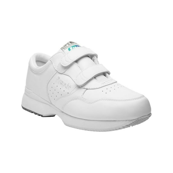 Propet Men's Life Walker Strap Shoe White - M3705WHT WHITE