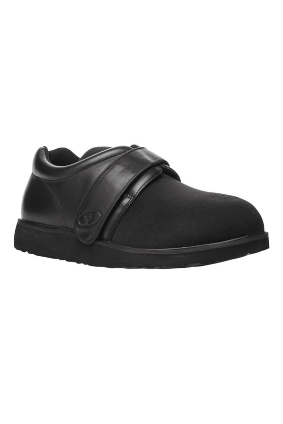 Men's PedWalker 3 Slip On Oxfords Black Leather 9.5 XX