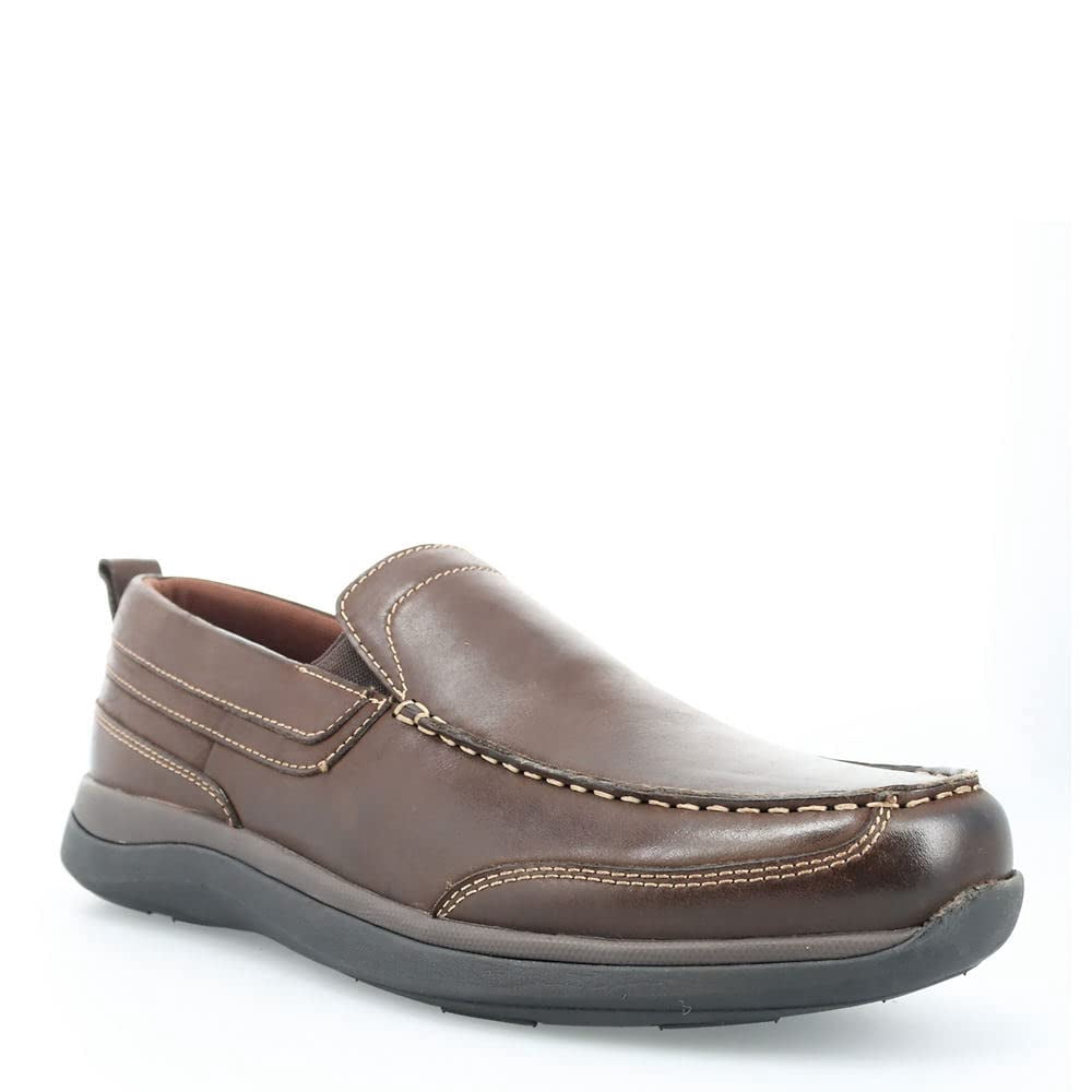 Propét Preston Leather Loafer Boat Shoe Comfort Orthopedic Casual Slip On Men 13 Preston Men main image 3