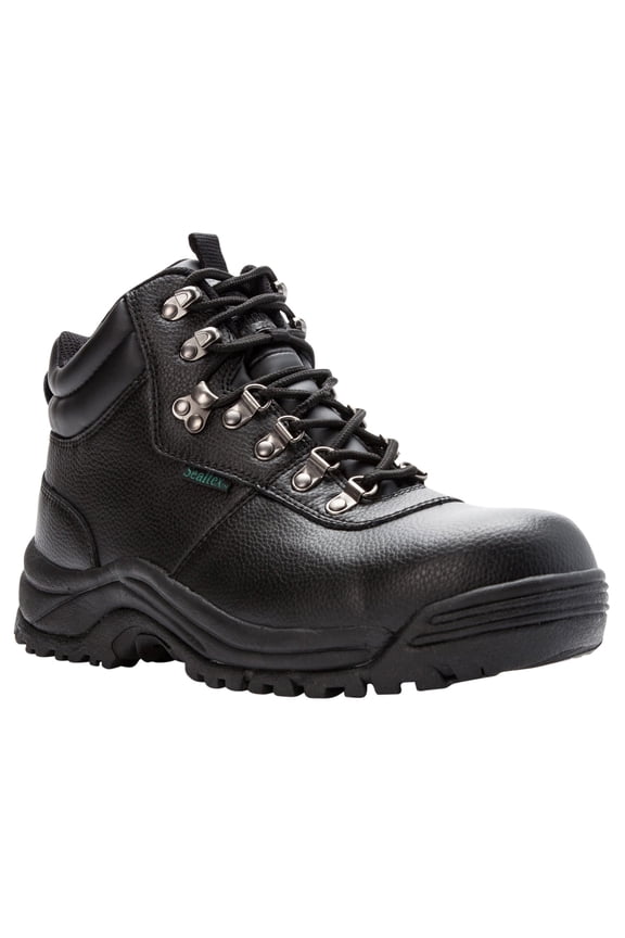 Shield Walker MBU002L Men's Hiking Boot: 7.5 Medium (D) Black Lace Up